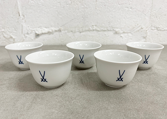 マイセン_ぐい呑み5点セット